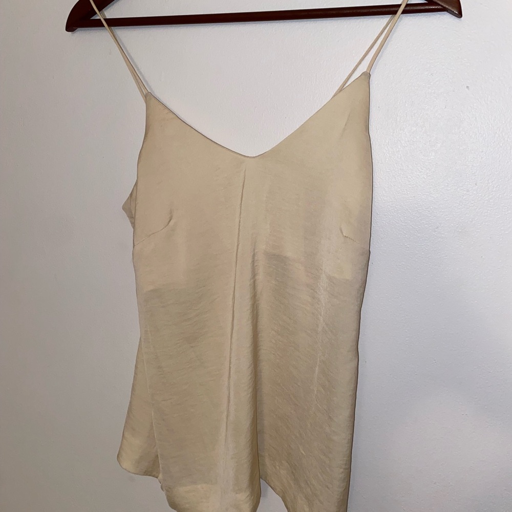 H&M Cream Silk Cami